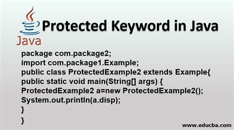 when to use protected java